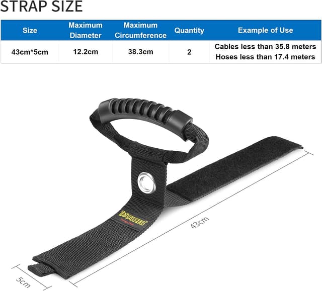 Thumbnail 2 de Organizer per Cavi e Tubi 43 cm (2 pz.)