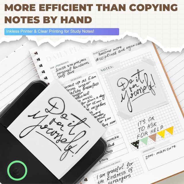 Thumbnail 6 de Mini Drucker Thermodrucker 200 dpi