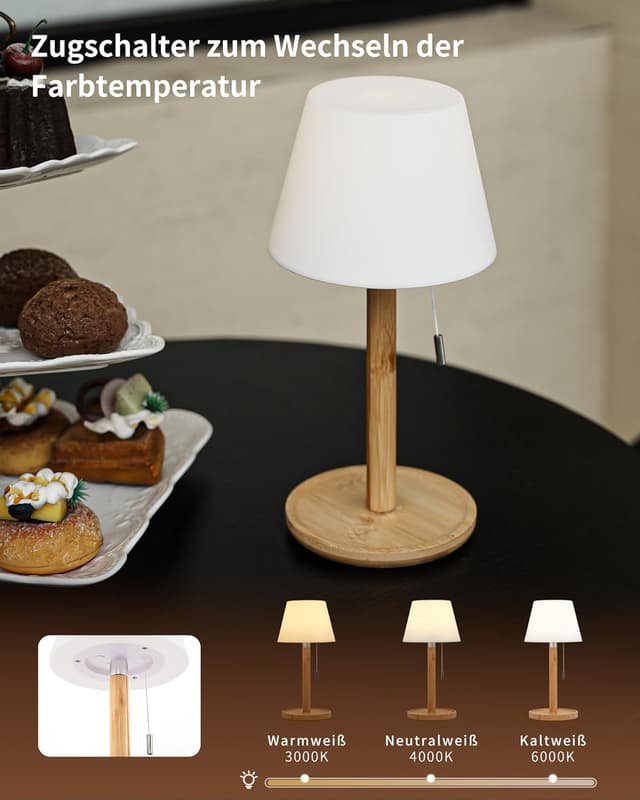 Thumbnail 1 de LuminexDesigns Lámpara de Mesa LED Recargable 5200 mAh