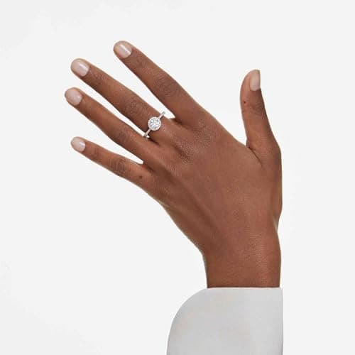 Thumbnail 4 de Swarovski Una Angelic Anillo cóctel pavé, talla redonda 💍