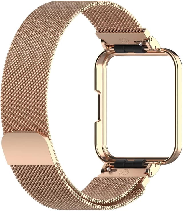Detalle de Keecuty Edelstahl-Armband für Redmi Watch 2 Lite / Mi Watch 2 Lite – wasserdichtes Magnetband