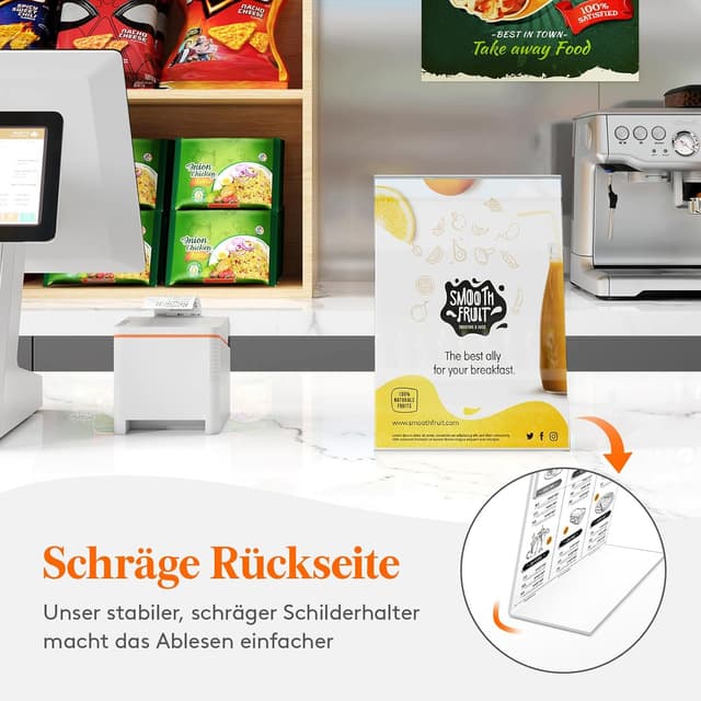 Thumbnail 4 de Lifewit Aufsteller A4 21×29,7 cm 📄