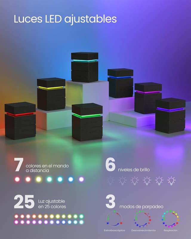 Thumbnail 4 de VASAGLE KAILYN LET630T56 Mesita de noche 35x40x55 cm