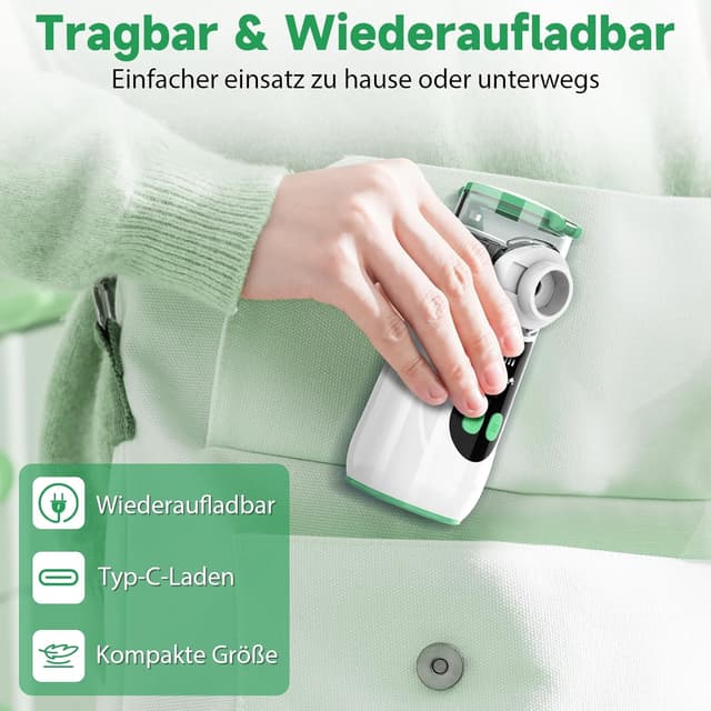 Thumbnail 5 de Wholede Inhaliergerät für Erwachsene