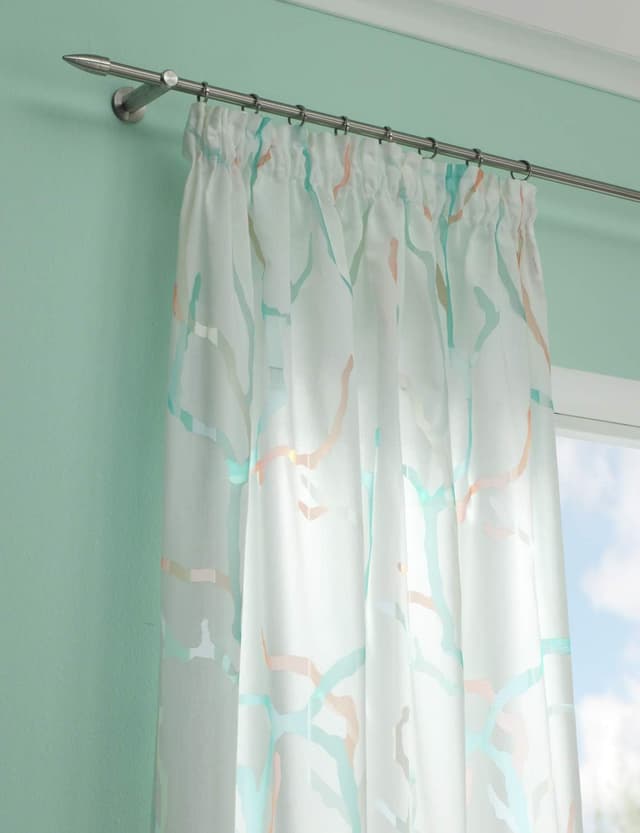 Detalle 2 de Gardinia Support fermé pour tringle à rideaux en acier inoxydable Ø 12 mm, distance 7,5 cm (Série New York)