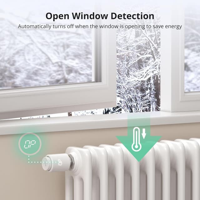 Thumbnail 6 de SONOFF TRVZB Zigbee Thermostatic Radiator Valve