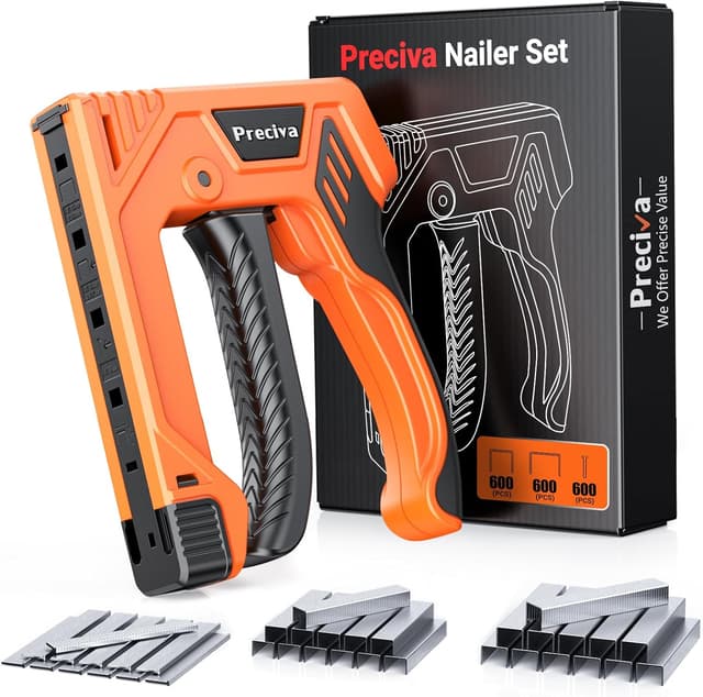 Detalle de Handtacker Tackerklammern Set mit 600 Stück