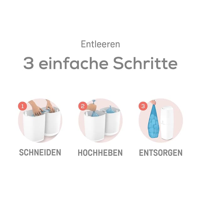 Thumbnail 6 de Angelcare Classic XL Cubo de Pañales 🧷 con Cartucho de Recarga