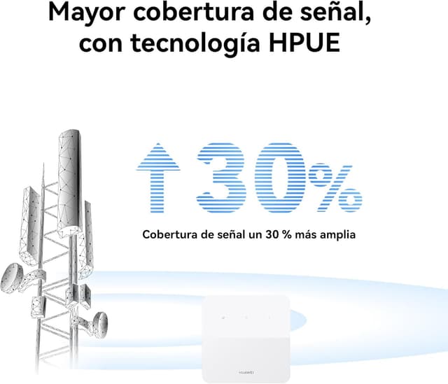Detalle 2 de HUAWEI B320 Router LTE 300 Mbps, 4G CPE