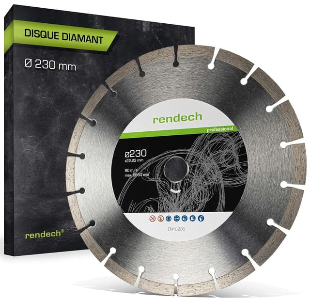Detalle de Rendech Disque diamant 230 mm pour béton
