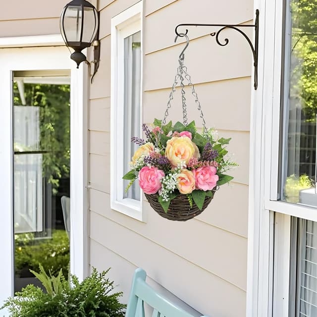 Thumbnail 4 de Arborus Kunstblumen Hängend 45 cm