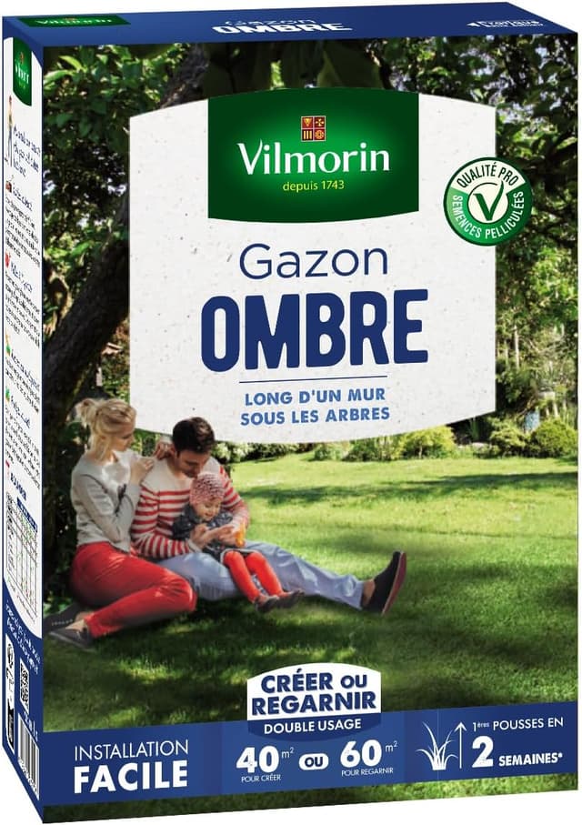 Imagen de VILMORIN Semences de gazon ombre 1 kg en OfertitasTOP