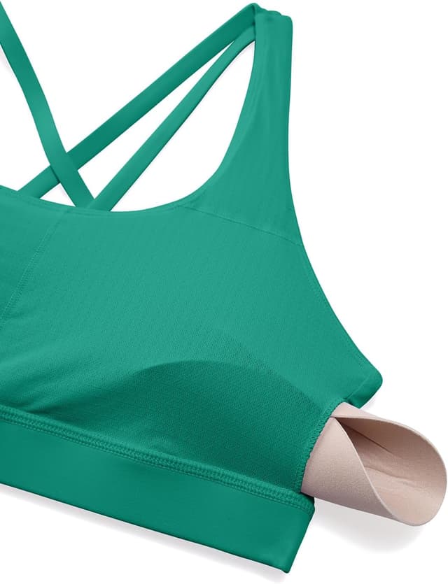 Thumbnail 4 de CRZ YOGA Donna Reggiseno Yoga Imbottito Criss Cross