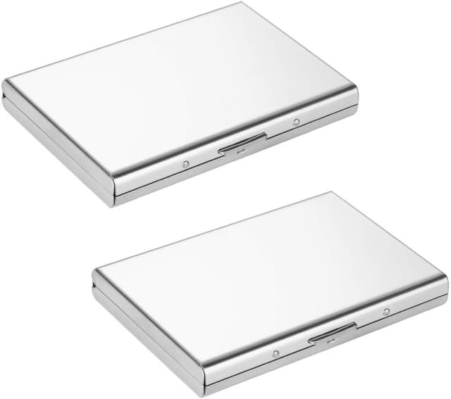 Detalle 2 de Vicloon Kartenetui RFID-Schutz, 2er Set