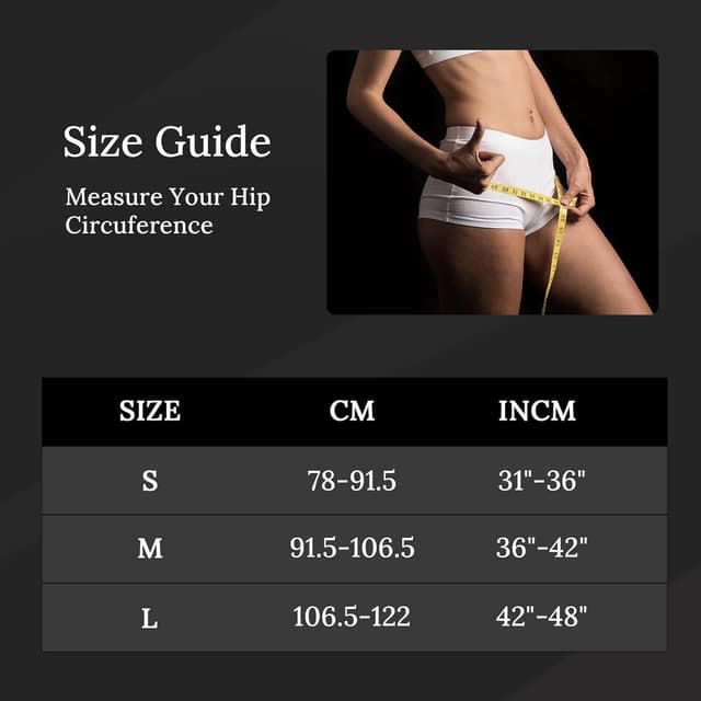 Detalle de JIUFENTIAN Sciatica Belt SI Joint & Lower Back Support Brace (for women and men)