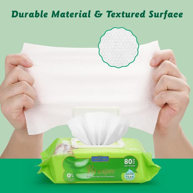 Thumbnail 3 de Nobleza Salviette igienizzanti 80 pezzi 🐾