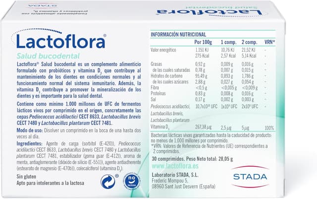 Thumbnail 1 de Lactoflora Bucodental protege la salud bucodental