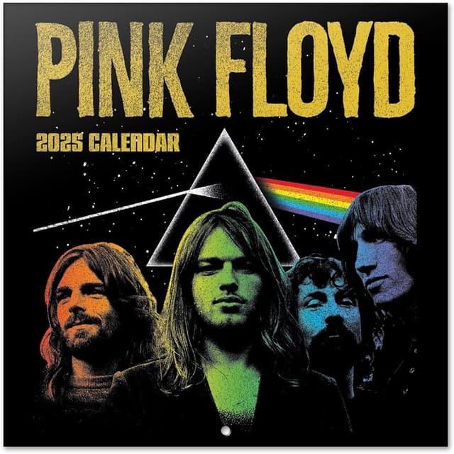 Imagen de Calendario 2025 Pared Pink Floyd 📅 - Planificador Mensual Decorativo en OfertitasTOP