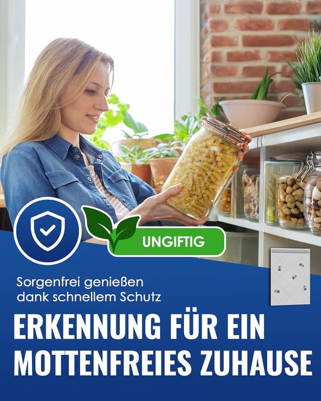 Thumbnail 6 de PIC Lebensmittelmotten Falle - effektive Mottenfalle