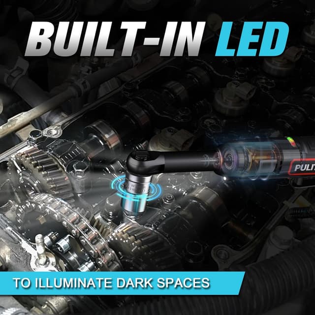 Thumbnail 6 de PULITUO Elektrische Ratsche mit 40 Ft-lbs