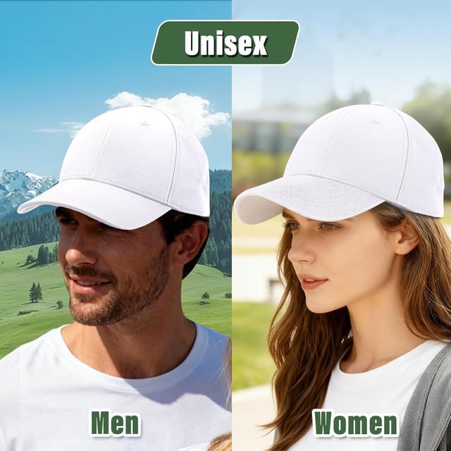 Detalle 2 de GWHOLE unisex adjustable baseball cap in classic cotton (56–58 cm)