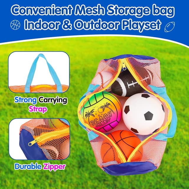 Thumbnail 2 de 5 Pack Sports Balls Set for Kids