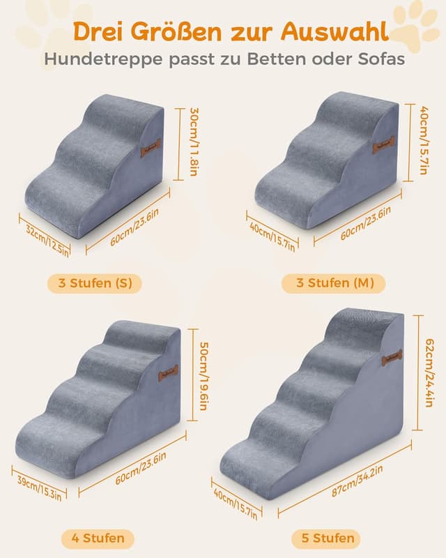 Thumbnail 4 de Escaliers pour Chien 5 Niveaux 40x87x60