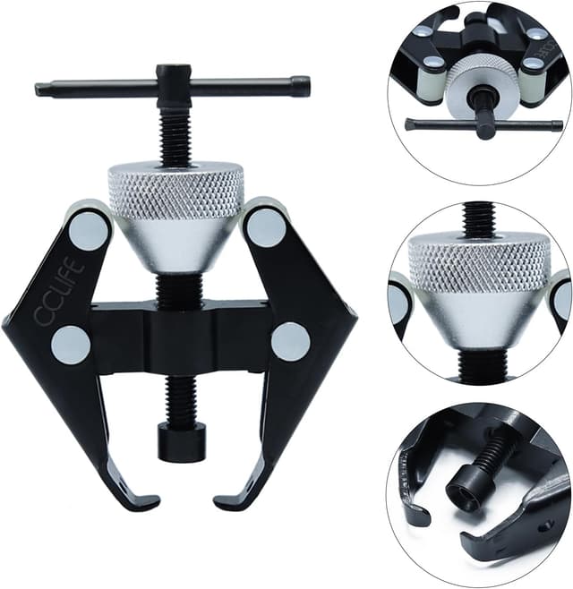 Detalle 2 de Lot de 2 extracteurs d’essuie-glaces CCLIFE (bras d’essuie-glace et bornes) — réglables et double griffe