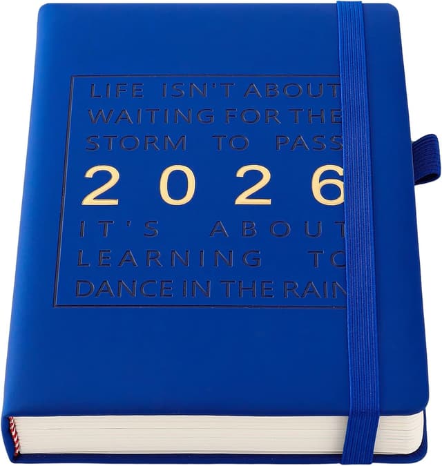 Detalle 2 de Kalender 2026 A5 Tagebuch mit Tagesplan