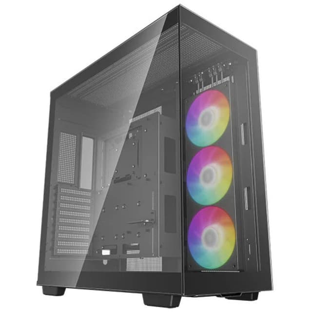 Imagen de DeepCool CH780 ARGB semitorre ATX con USB-C negra 🖥️ en OfertitasTOP