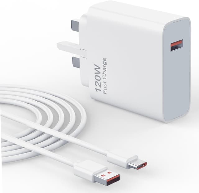 Detalle de Xiaomi 120W Fast Charger with 3.3ft Type-C cable