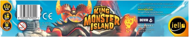 Detalle de Devir King of Monster Island juego cooperativo