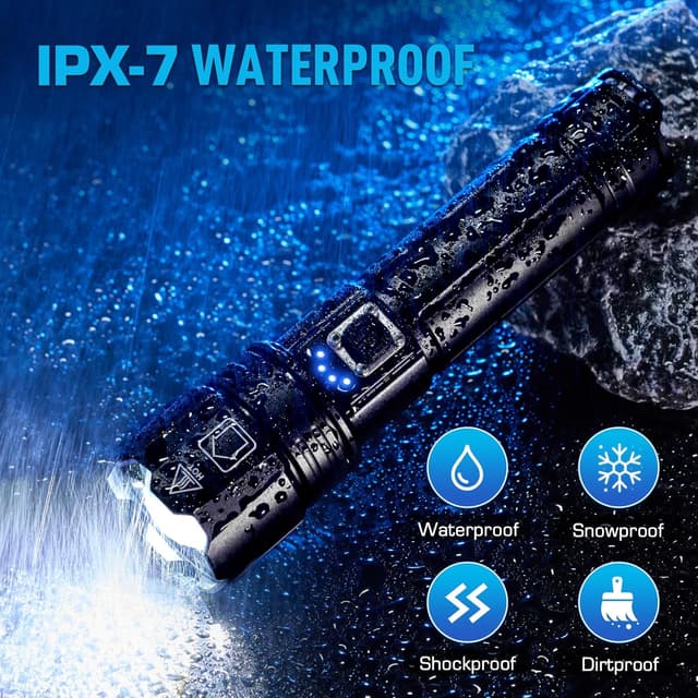 Thumbnail 6 de Glarylight Taschenlampe 1000000 Lumen 🔦