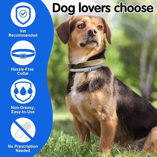 Thumbnail 5 de Collare antiparassitario regolabile per cani 4 pezzi