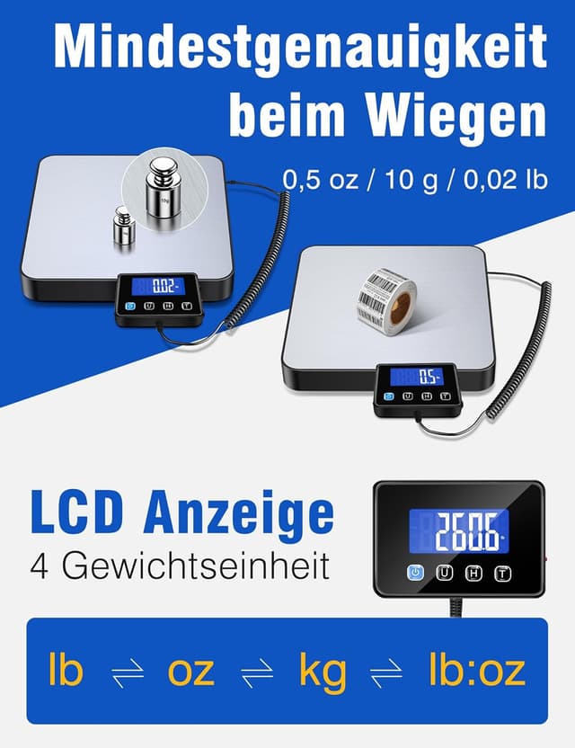 Thumbnail 2 de RAOYAN Paketwaage 200kg