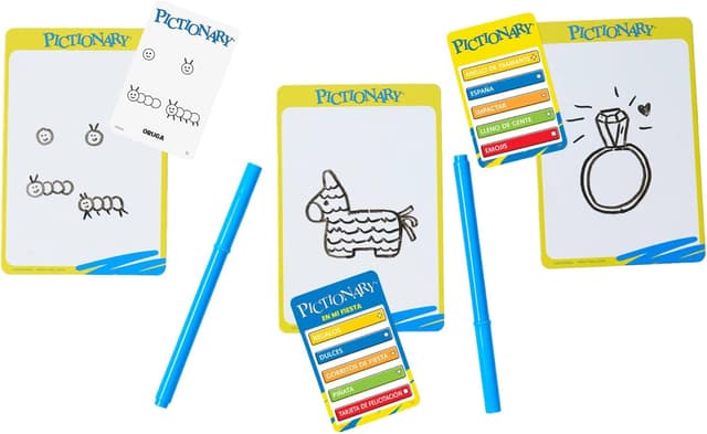 Thumbnail 6 de Mattel Games Pictionary Juego de mesa familiar 🎮 para niños y adultos