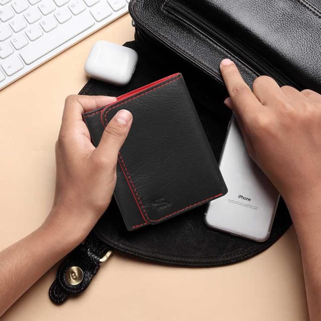 Detalle 2 de STARHIDE RFID wallet 11cm compact purse