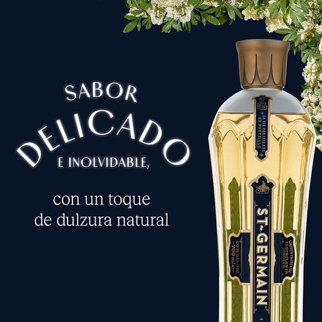Detalle 2 de St-Germain Licor de Flor de Saúco 🍸 - 20% vol., 700 ml