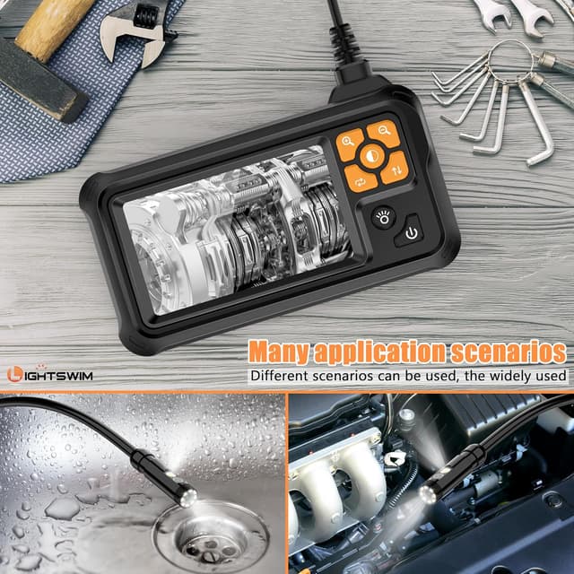 Thumbnail 6 de Dual Lens Industrial Borescope 4.3 inch