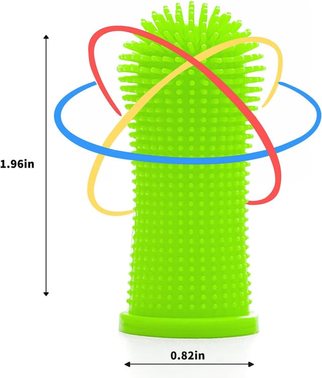 Detalle 1 de Aujzoo Hundezahnbürste 4er Set