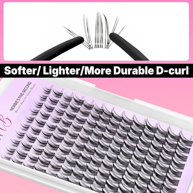 Thumbnail 4 de VEYESBEAUTY Manga Lash Clusters 8-18mm