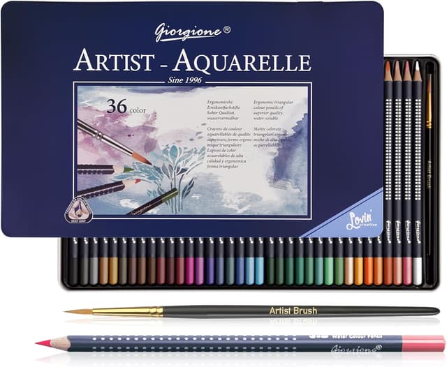 Detalle de Surcotto 36 Watercolour Pencils set