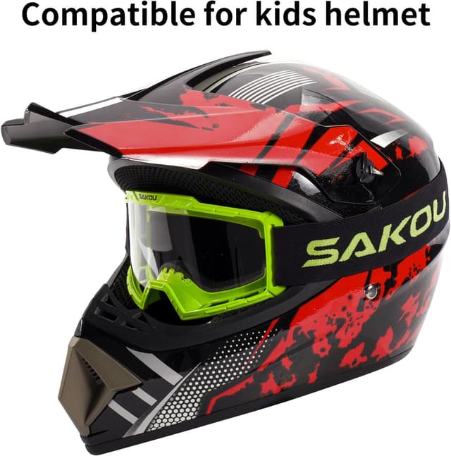 Thumbnail 6 de SAKOU Kinder Motorradbrille 85 g für MX