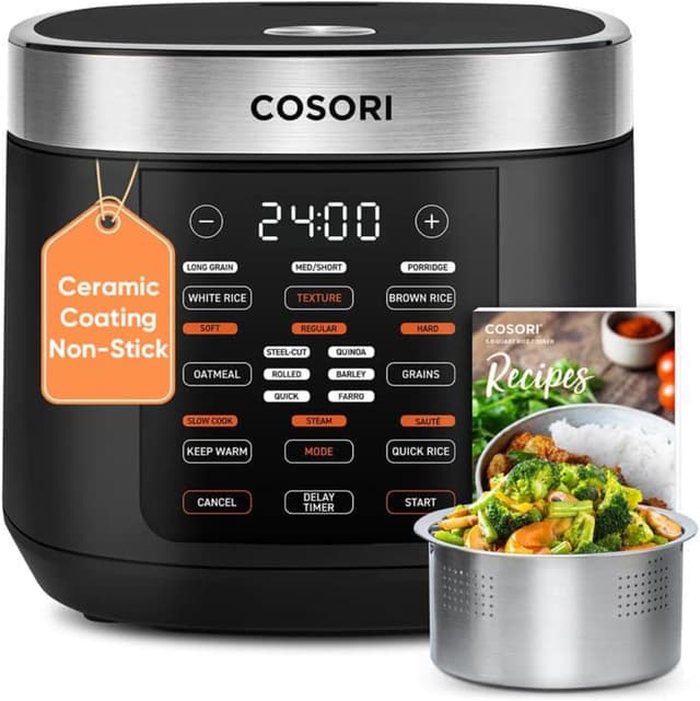 Imagen de COSORI Rice Cooker 10 Cup 🍚 en OfertitasTOP