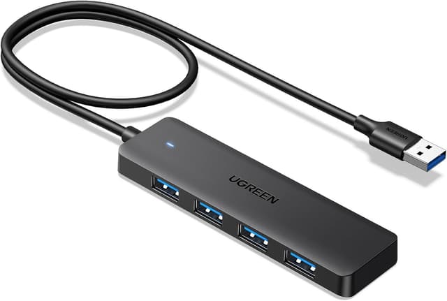 Detalle de UGREEN USB 3.0 Hub 4 Ports 5Gbps