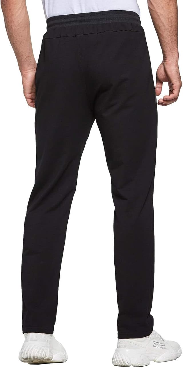 Detalle 2 de JustSun slim-fit tracksuit bottoms joggers with zip pockets (men’s)