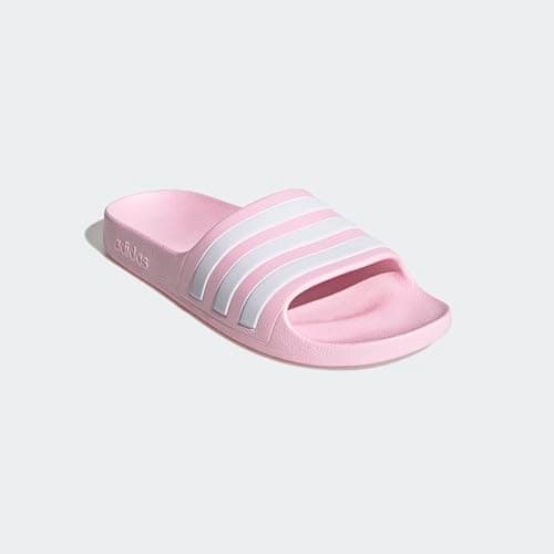 Detalle de adidas Adilette Aqua Slides Kids (38 EU) Clear Pink / Cloud White