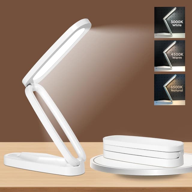 Detalle de Overcomo Rechargeable LED Desk Lamp 3 settings