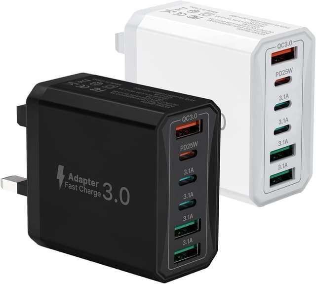 Thumbnail 6 de USB C Plug 6‑Port 40W Multi USB Charger