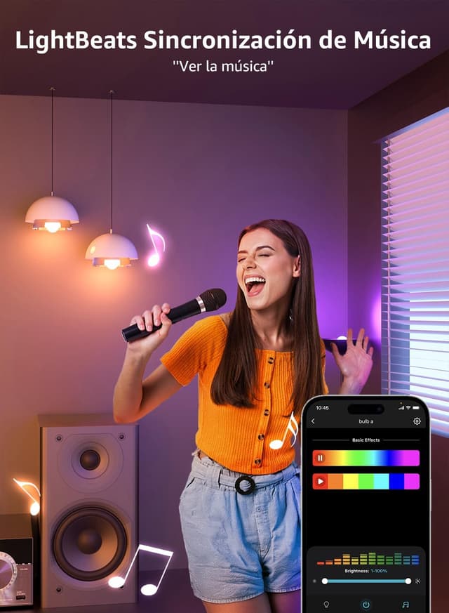 Thumbnail 5 de Lepro B1 AI Bombilla LED E27 🌈 Inteligente y Regulable